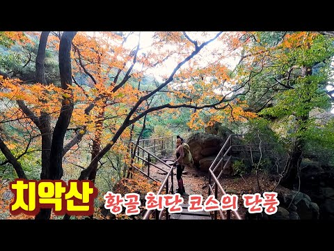 Chiaksan Mountain / Fall Foliage Status on October 19th? Fall Foliage on the Shortest Hwanggol Tr...