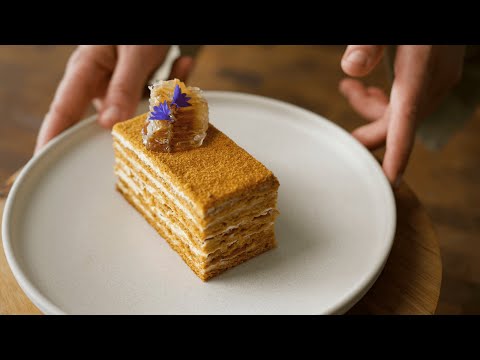 The Softest Honey Cake Ever /Our Bakery’s Bestseller/ People Fell in Love With, melt in your mouth 🍯