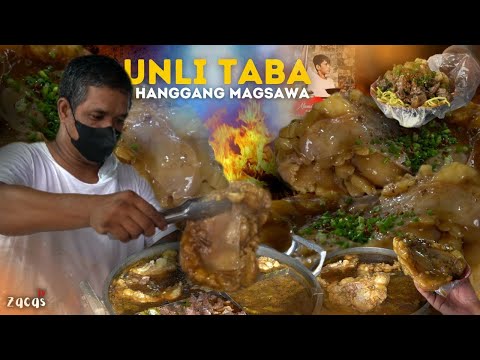 UNLI TABA, hanggang mag-SAWA! 3 hours lang UBOS na kagad! Blockbuster nga naman ang KAINAN ni Pakoy!