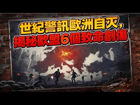 【世紀警訊】歐洲正在「自斷喉嚨」！揭秘讓歐盟流盡血液的6個致命創傷：一個日本的經濟體量憑空蒸發！