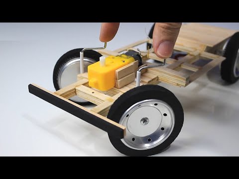 NEW METHOD REVEALED! HOW TO MAKE A CAR CONTROLLED BY REMOTE CONTROL RC! WITHOUT STIRLING ENGINE!