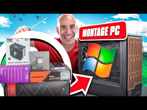 💾TUTO COMPLET : Montage PC, Installation Windows, Pilotes et BIOS