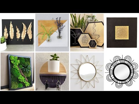 خلي بيتك متميز أفكار ✨ لصنع ديكورات حائط الصالة 2023 #deco#diy#craft #home #ideas idée