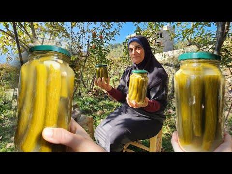 مخلل خيار بأسهل وأنجح طريقة🔥قرمشة تدوم سنة كاملة👌أهم عوامل نجاح مخلل الخيار!