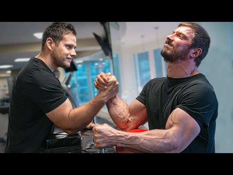 Can You Beat Armwrestling Champion In Any Grip Challenge?