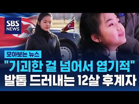 "기괴한 걸 넘어서 엽기적"..발톱 드러내는 12살 후계자 / SBS / 모아보는 뉴스
