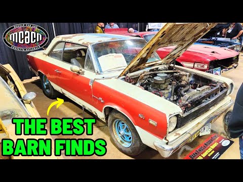 The Best Barn Find Muscle Cars - MCACN 2023