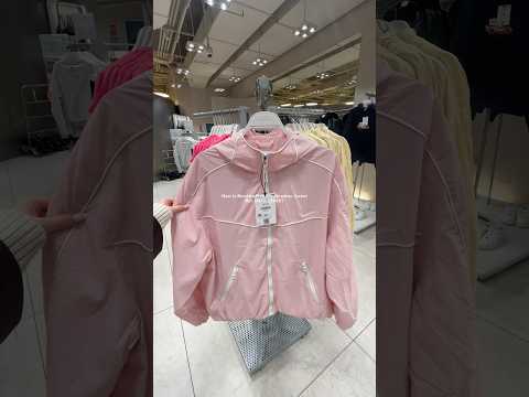 New in Bershka pink jacket 💌 #bershka #fashiontrends #outfitideas #shorts