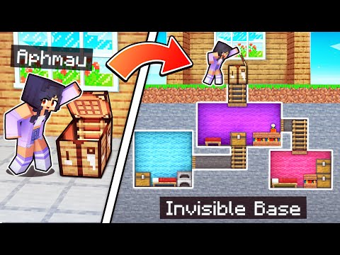 100% INVISIBLE Door To My SECRET Minecraft Base!