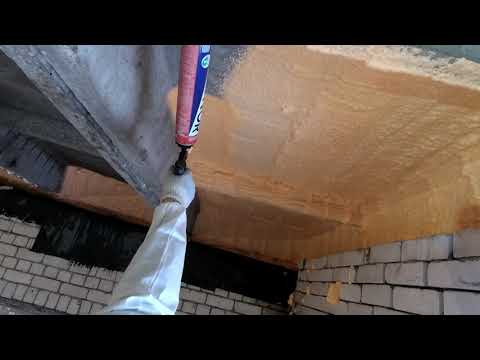 Утеплил весь гараж за 3 часа, напыляемый утеплитель Полинор (Polynor)