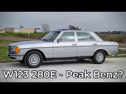 1984 Mercedes Benz 280E (Euro Spec) Review - Is The W123 Peak Benz?