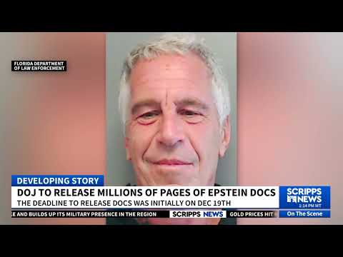 DOJ releases millions of investigative files related to Jeffrey Epstein