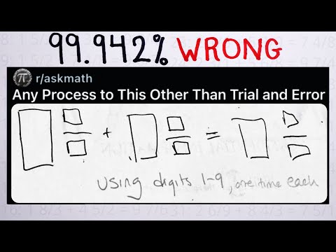 Is this the (2nd) WORST Math Homework Ever?