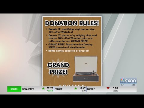 Waterloo’s ‘Spin it Foward’ vinyl donation drive helps bring music to hospital patients