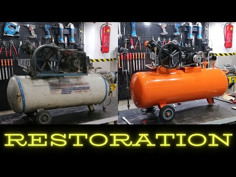 Old Air Compressor Restoration