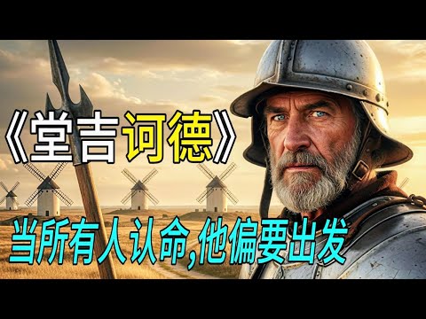 《堂吉诃德》名著解析:塞万提斯让疯子成为最后的勇者|《堂吉诃德》——塞万提斯揭开理想的代价|Don Quixote |Cervantes|世界名著|唐吉诃德|西班牙文学|堂吉柯德|理想主义者|骑士精神