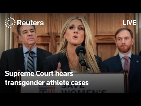 LIVE: US Supreme Court hears oral arguments in two cases concerning transgender athletes