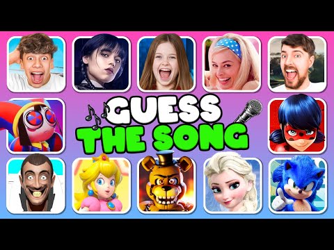 Guess Who Is Singing or Dancing Mix Quiz🎵🔥With Lay Lay, MrBeast, Ferran, Salish Matter and More