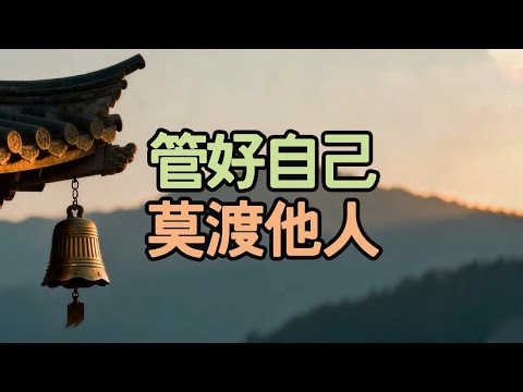 管好自己，莫渡他人，修行不是改變別人，是看清自己。#管好自己 #莫渡他人 #修行 #改变自己 #看清自己 #渡人 #控制欲 #焦虑感 #逃避 #因果业力 #功课 #放手 #界限 #i愛生活life