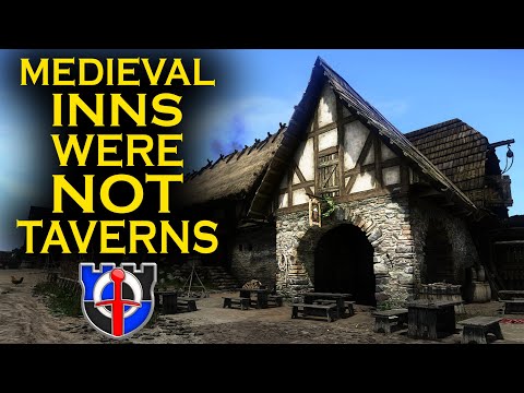 Medieval Misconceptions: Inns, accommodation, and taverns