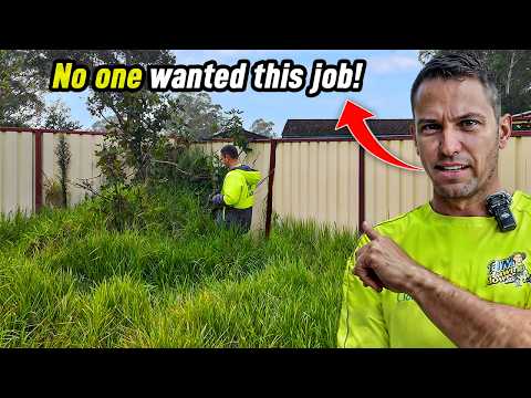 ⁠I FOUND out the HARD WAY why NOBODY would mow this NIGHTMARE of a yard!!!