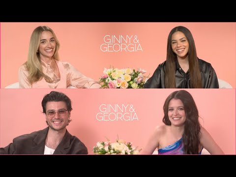 GINNY & GEORGIA Season 3 Interviews! Brianne Howey, Antonia Gentry, Felix Mallard, Sara Waisglass