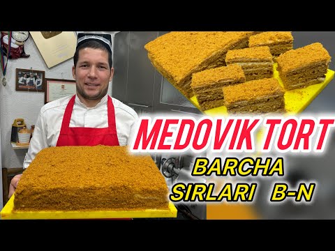 MEDOVIK TORT TAYYORLASH/ МЕДОВЫЙ ТОРТ
