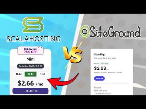 ScalaHosting vs SiteGround in 2026 – The Ultimate Hosting Comparison