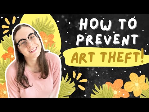 Stop art thieves! Protect your art from being stolen | How to protect your art from AI
