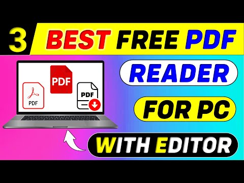 Top 3 Best Free PDF Reader For Windows 11 & 10 | Best PDF Viewer For PC 🔥Best PDF Editor For PC