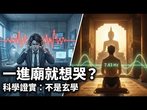 並非迷信！科學解釋：為何你一進寺廟就心靜？揭秘 7.83Hz 的底層邏輯 | 舒曼共振 | 磁場能量 | 接地氣 | 消除焦慮 | 身心靈療癒 | 腦波調整 | 古寺風水