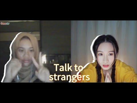 Asian girl and Muslim girl meet and chat on Omegle!