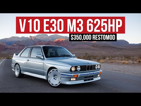E30 M3 powered by a '08 BMW M5 V10 (Build by Renner)