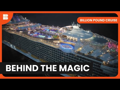 Behind Symphony of the Seas' VIP Suites - Billion Pound Cruise