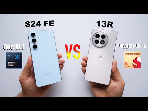 Samsung S24 FE vs OnePlus 13R Speed & Performance Test 🔥| One UI 7 vs Oxygen OS 15 (HINDI)