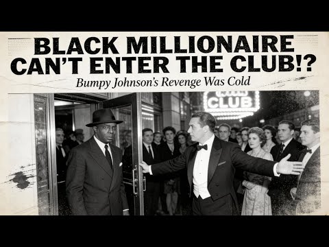 1935: R*cist Doorman Insults Bumpy Johnson at Whites-Only Club – What Happened Next Shocked New York