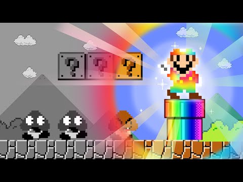 STOP! What If Mario Missing Color to Rainbow in New Super Mario Bros.Wii?? | ADN Game