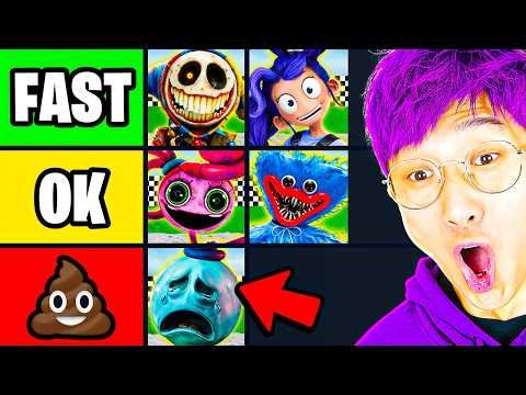 WHO IS THE FASTEST POPPY PLAYTIME MONSTER?! (PROTOTYPE, LILY LOVEBRAIDS, & MORE!)