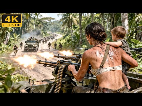 2025動作電影！被欺負的村姑竟是神槍手，十把狙擊槍組成機關槍，瞬間全殲日軍！⚔️ 功夫 | Kung Fu | 武打 | 反差 | 抗日 | 动作电影