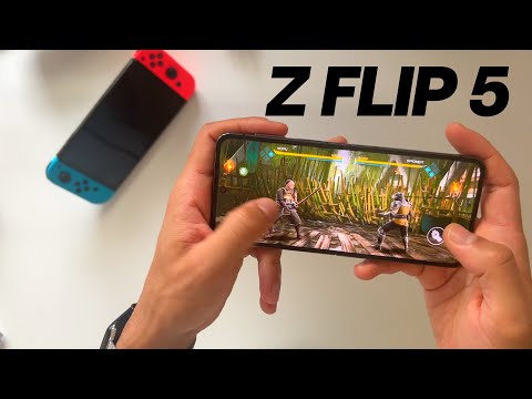 Gaming on The Samsung Z Flip 5