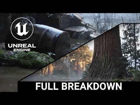 Unreal Engine 5 Project Full Breakdown, landscape, lighting, camera, render queue tips
