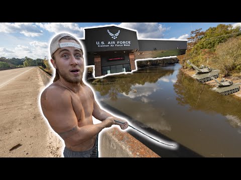 Magnet Fishing Next To A Military Base (Weapons Recovered)