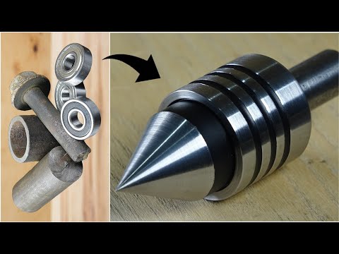 Chuck Compatible Rotary Tailstock DIY !