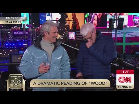 Highlights from CNN's New Year's Eve special featuring a very tipsy Anderson Cooper
