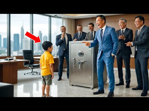 "BIBIGYAN KITA NG 100 MILYON KUNG MABUBUKSAN MO ANG KAHON" —NATAWA ANG MAYAMAN, PERO NAGULAT SA BATA