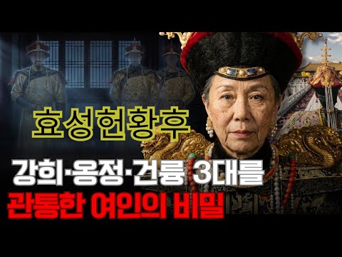 효성헌황후 – 강희·옹정·건륭 3대를 꿰뚫은 유일한 여자, 그녀는 무엇을 보았을까?