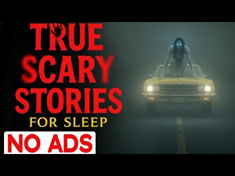 NO ADS π TRUE Scary Stories for Sleep (3 Hours) | Gentle Rain Sounds | Black Screen | Vol 19
