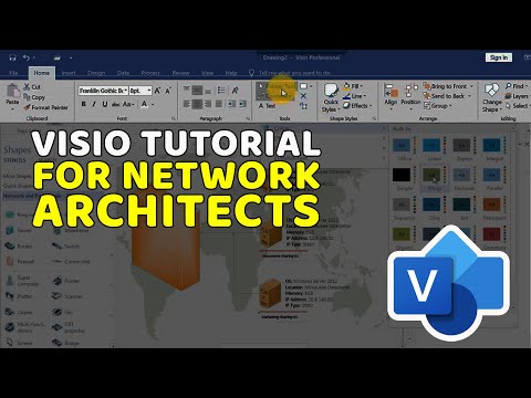 VISIO TUTORIAL FOR NETWORK ARCHITECTS