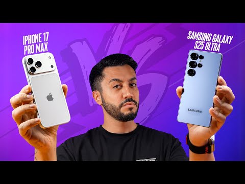 İPHONE 17 PRO MAX VS SAMSUNG GALAXY S25 ULTRA !! (Çok Detaylı Kamera Kıyaslaması)
