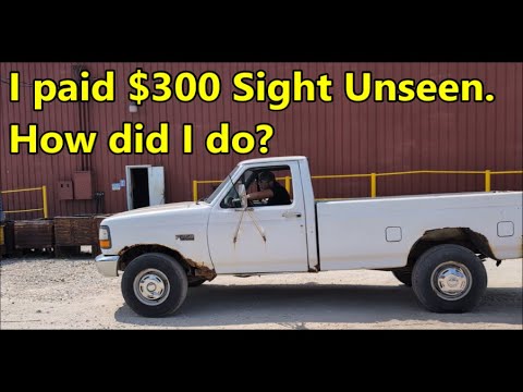 $300 SKETCHY Truck - 300 Miles Home & Beyond?
